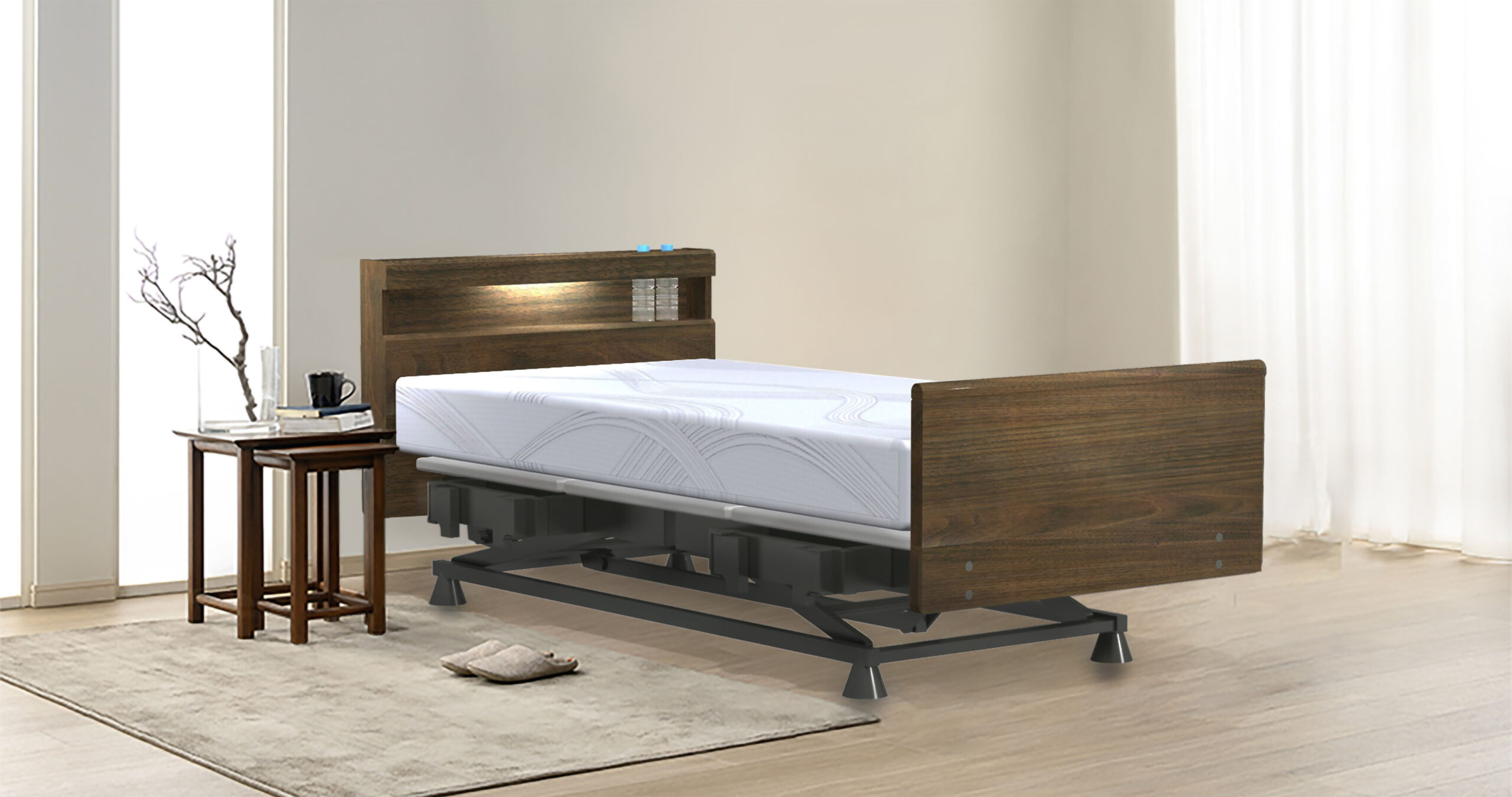 東京ベッド　5.5インチポケットマットレス（電動リクライニングベッド専用）セミダブル 　TOKYOBED　片面仕様 東京ベッド（TOKYO BED)電動リクライニング用5.5インチコイル